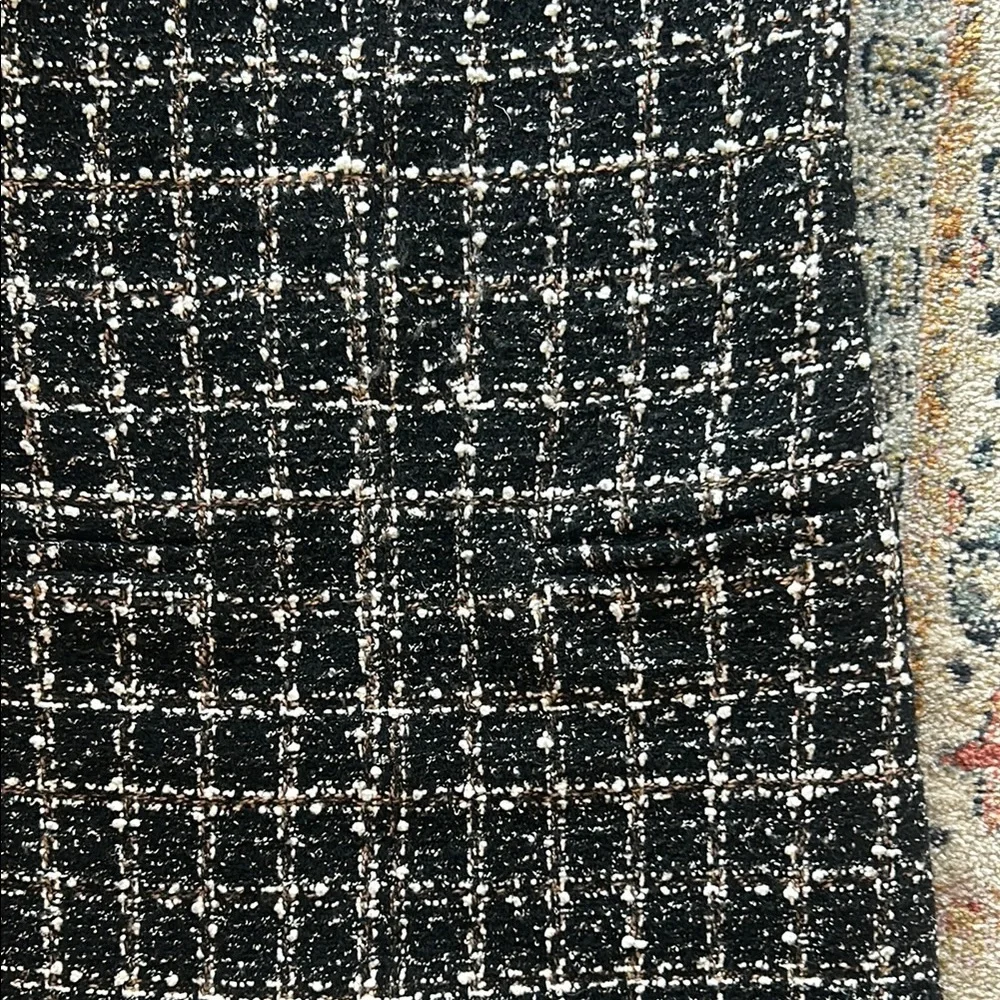 Black and White Abercrombie and Fitch Tweed Dress - Picture 4 of 5